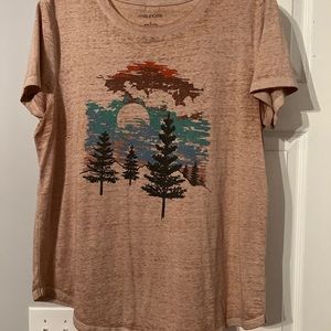 Maurices Camp Scene Graphic Tee